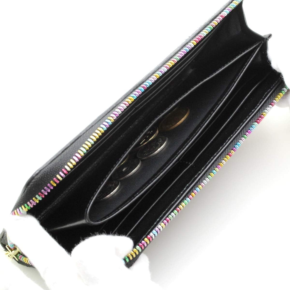 レヴェッタ] エイ革 長財布 財布 YKK製MIXカラー L字ファスナー